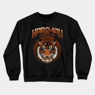 Harimau Sumatera T-Shirt (Sumatran Tiger) Crewneck Sweatshirt